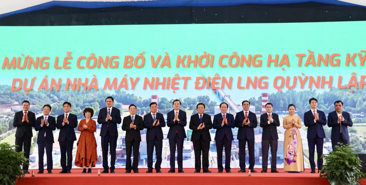 Công bố và khởi công hạ tầng kỹ thuật Dự án năng lượng thuộc hàng lớn nhất Bắc Trung Bộ